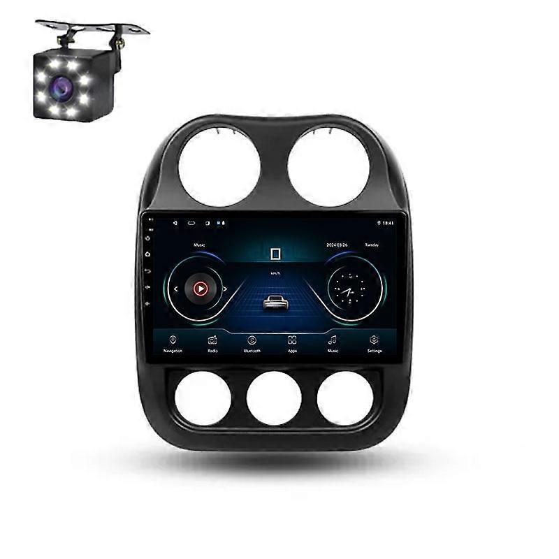 For Jeep Compass 1 MK 2009 - 2015 Car Radio Multimedia Video Player WIFI GPS