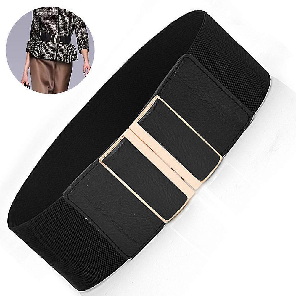Ceinture large élastique extensible pour femme