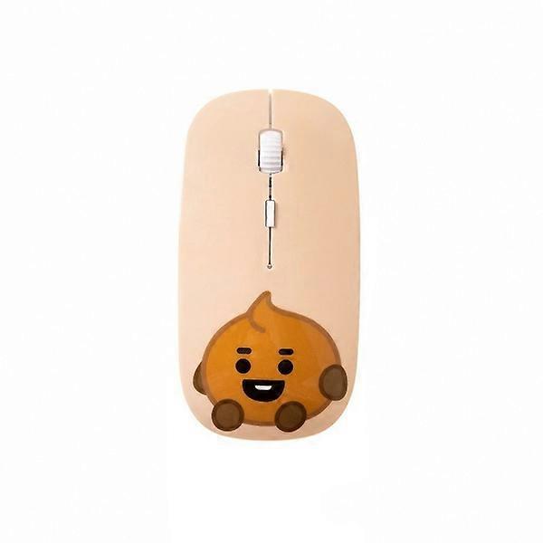 Cartoon Wireless Silent Mouse Cute Home Office Computer Mouse Computer Accessories
