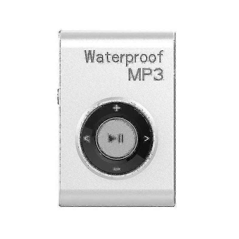 Waterproof Mp3 Player Sports Mp3(white)