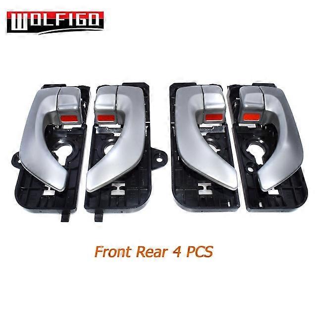 Silver Inside Inner Interior Door Handles Front Rear Left Right For 2005 2006 2007 2008 Hyundai Sonata 83620 3K020,82610 3K020|Interior Door Handles|