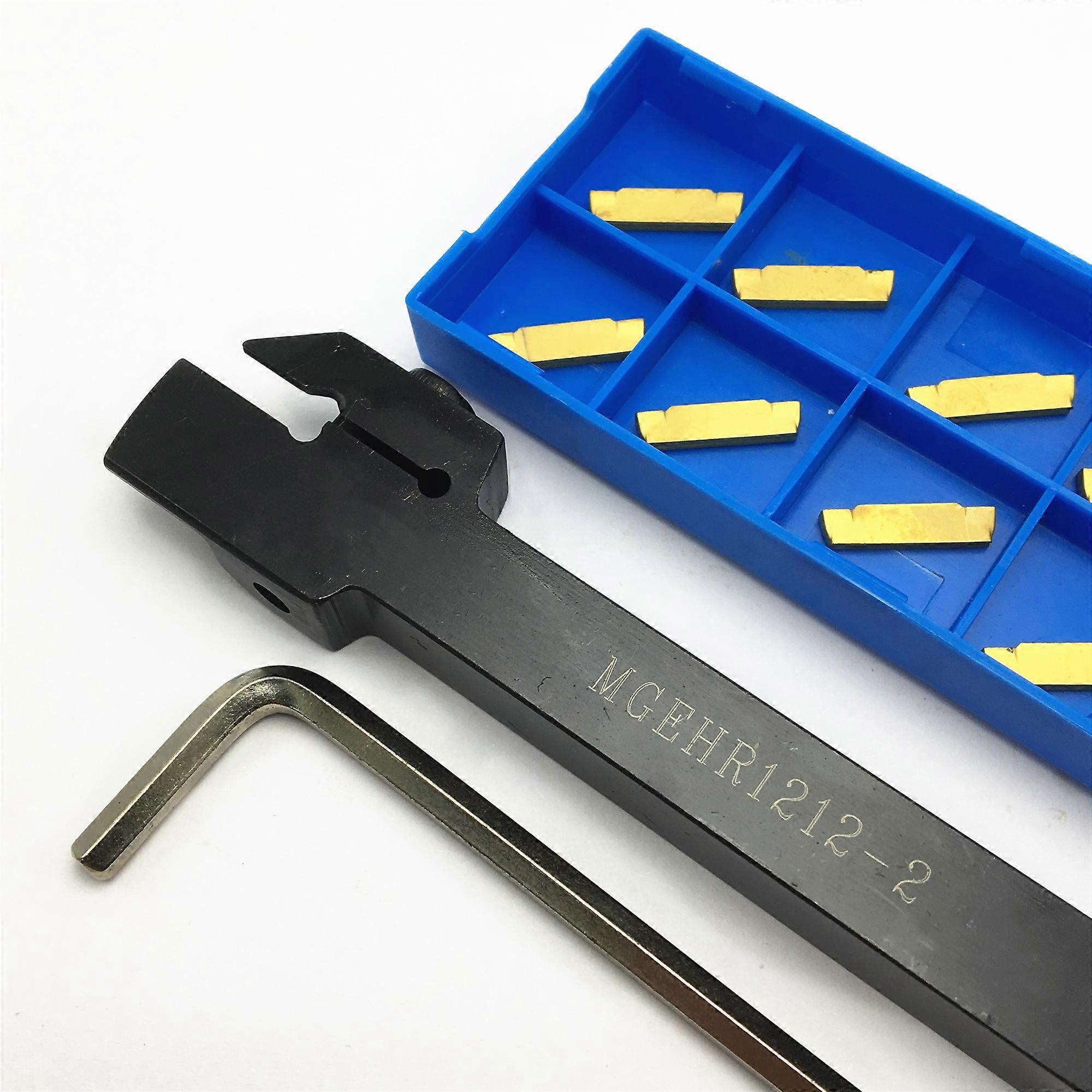 MGEHR1212 MGEHR1010 MGEHR1616 MGEHR2020 MGEHR2525 external grooving tool holder carbide blade lathe turning separation tool set