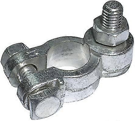 2PCS truck battery terminal fixture and nut M10 positive and negative pair