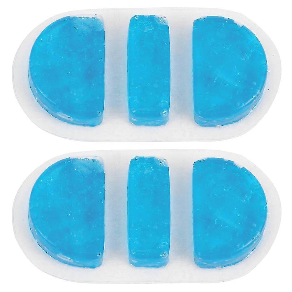 2pcs Gel Ice Pack Cold Compress Therapy Cooling Refreshing Ice Pack For Nose