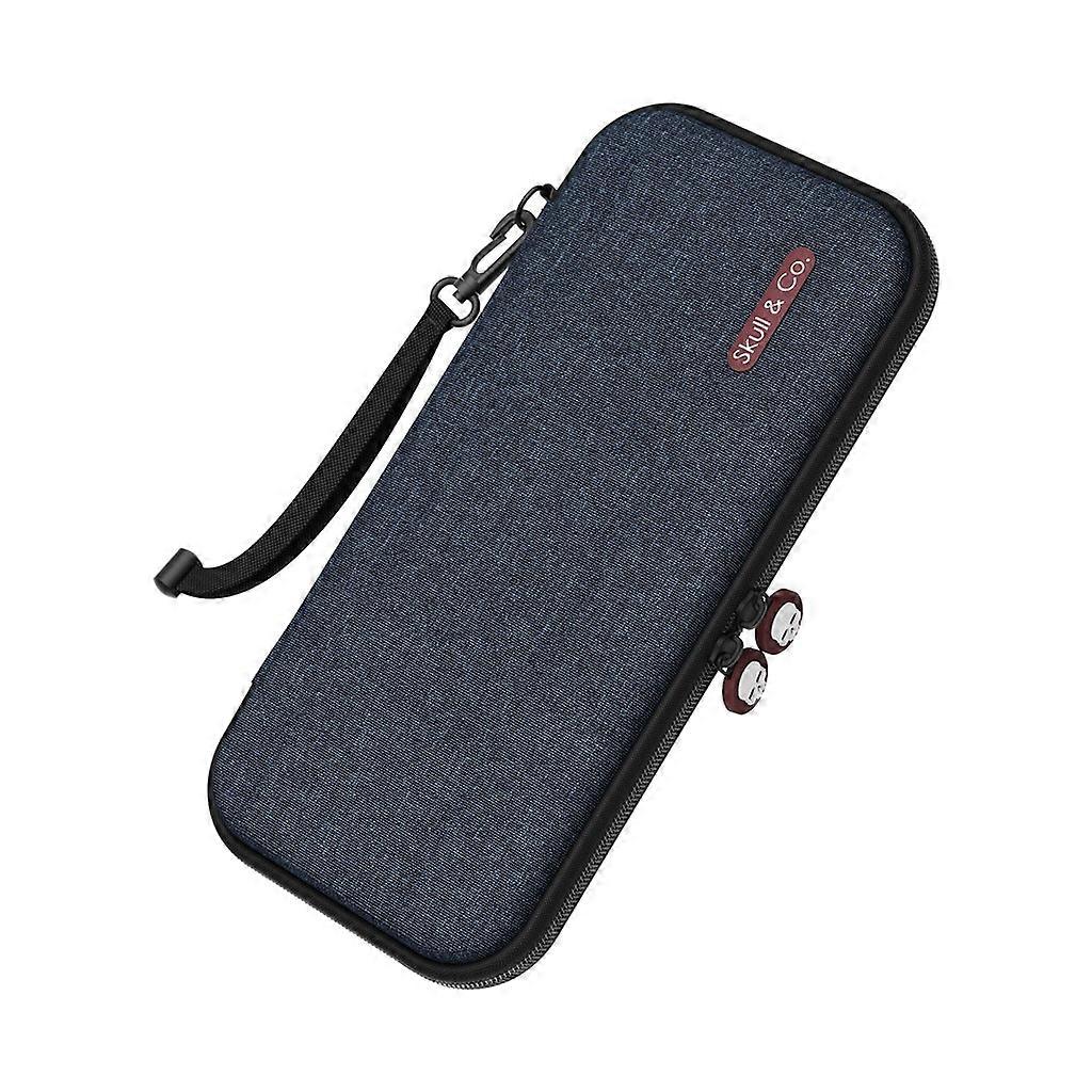 Skull & Co. EDC Case Portable Hard Shell Storage Bag Slim Carrying Pouch for Nintendo Switch & OLED