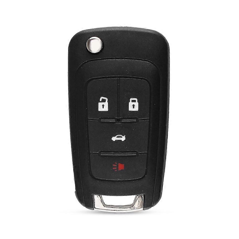 10X Modified Flip Car Key Shell For Chevrolet Cruze Epica Lova Camaro Impala For Opel 2/3/4/5 Button Uncut HU100 Case