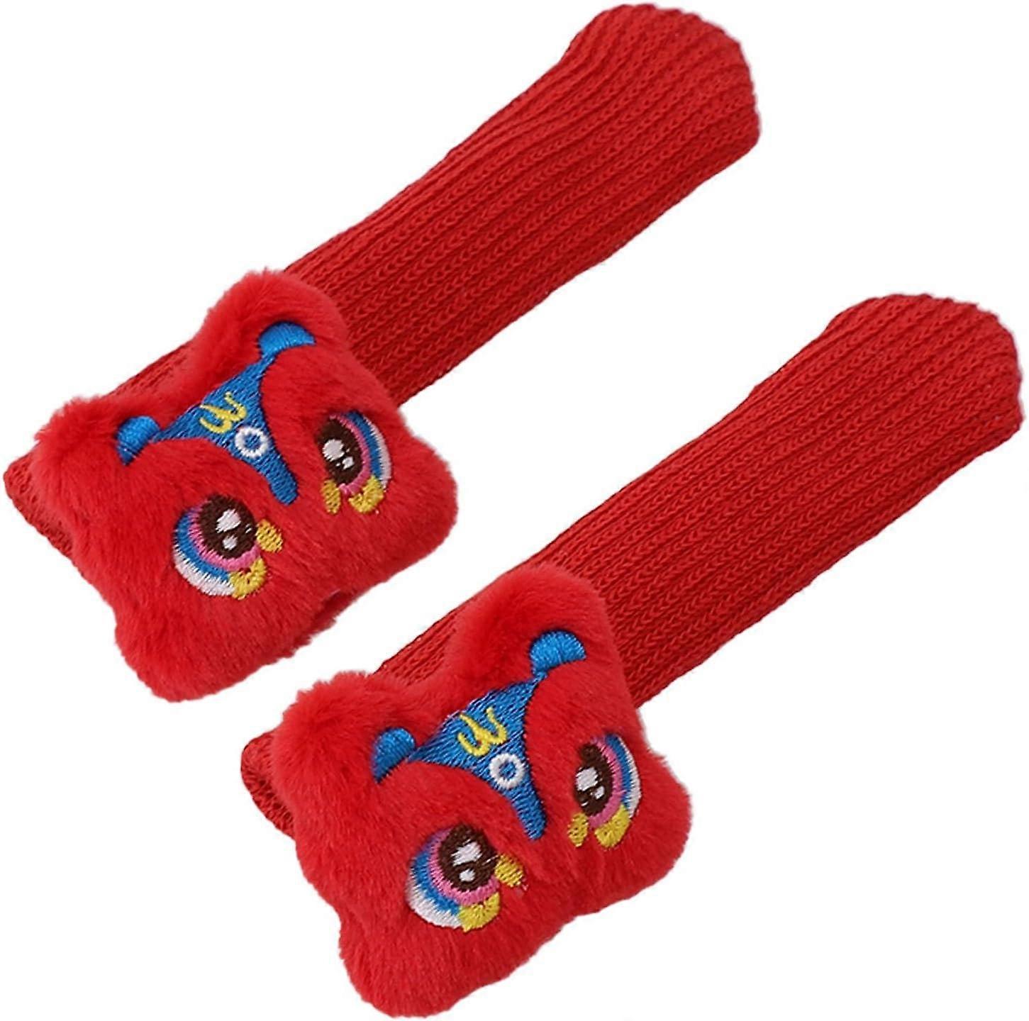 2Pcs Door Handle Cover Protector Anti-Scratch Anti-Static Dragon Lucky Bag Pattern