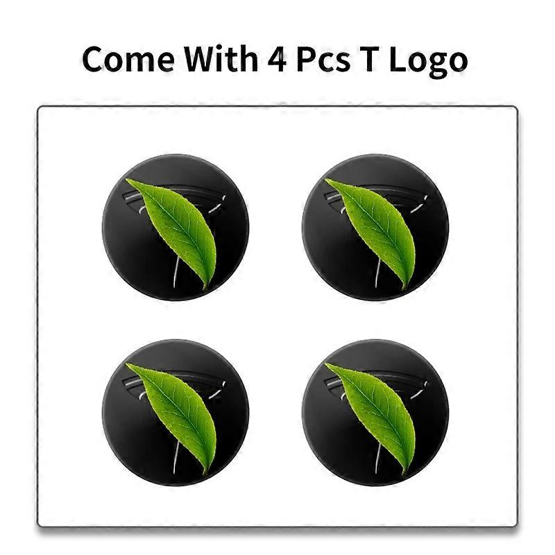 4 buc pentru TESLA Wheel Cover T Logo