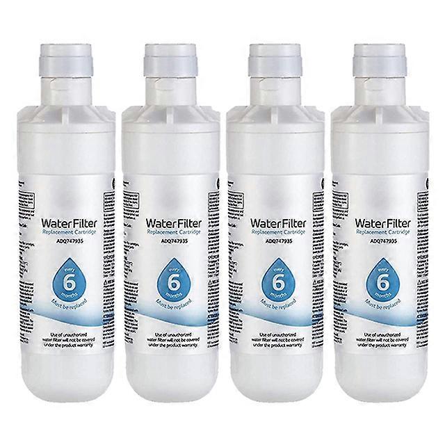 Replace LG LT1000P, ADQ74793501, ADQ74793502, MDJ64844601, Kenmore 46-9980, 9980 Refrigerator Filter 1/2/3/4 Pack