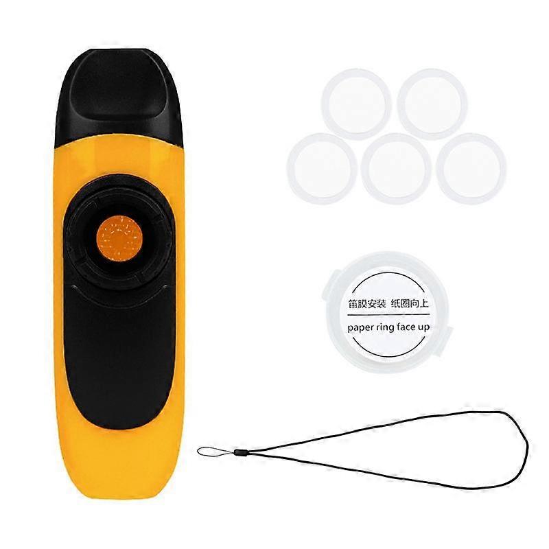 Kazoo Professionally Playsmusical Instrument, Easy to Learn Kazoo Guitar Accompaniment Instruments, Yellow