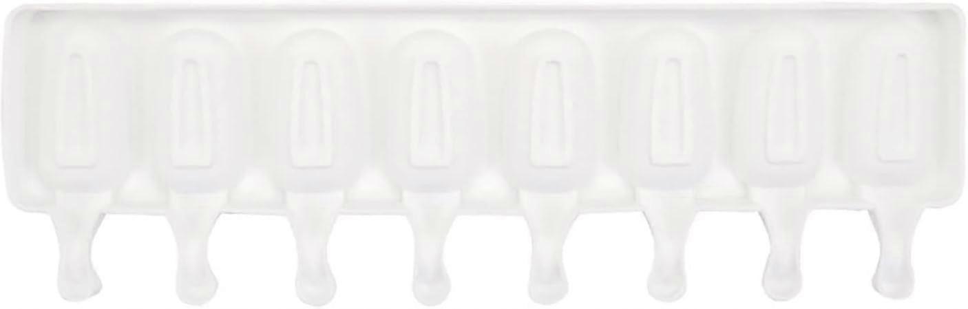 Popsicle Molds Reusable Silicone Popsicle Mould Frozen Ice Popsicle Maker With 20 Wooden Sticks For Freezer Snacks