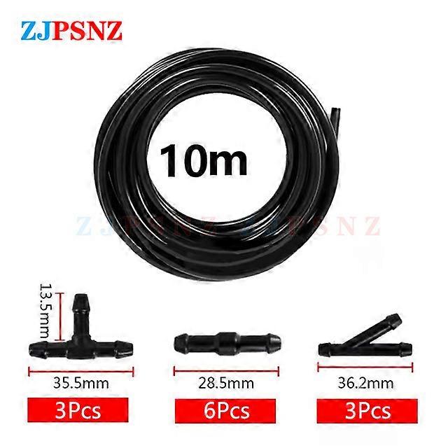 Windshield Washer Nozzle Hose Tube Pipe Front Window Headlight Pump Car Parts With Connector T Y I Type 1M 2M 3M 5M 7M Universal