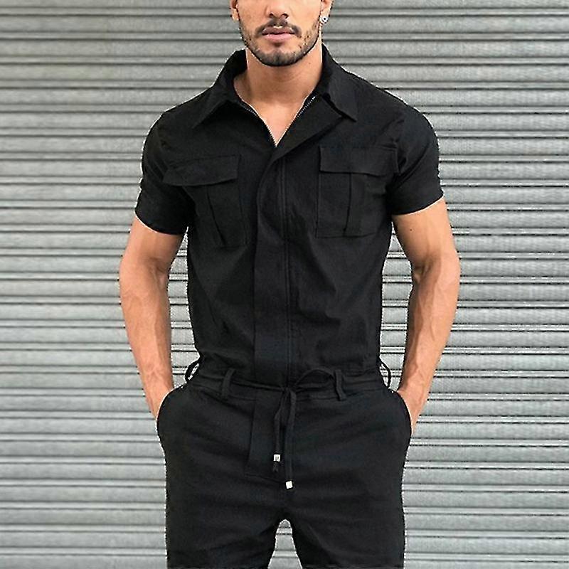 Herre Kortermet Jumpsuit