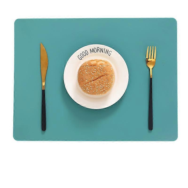 Set of 4 Silicone Place Mats, Table Mat, Washable Place Mat for Kitchen, Home, Restaurant, Dining Table, 40 x 30 cm
