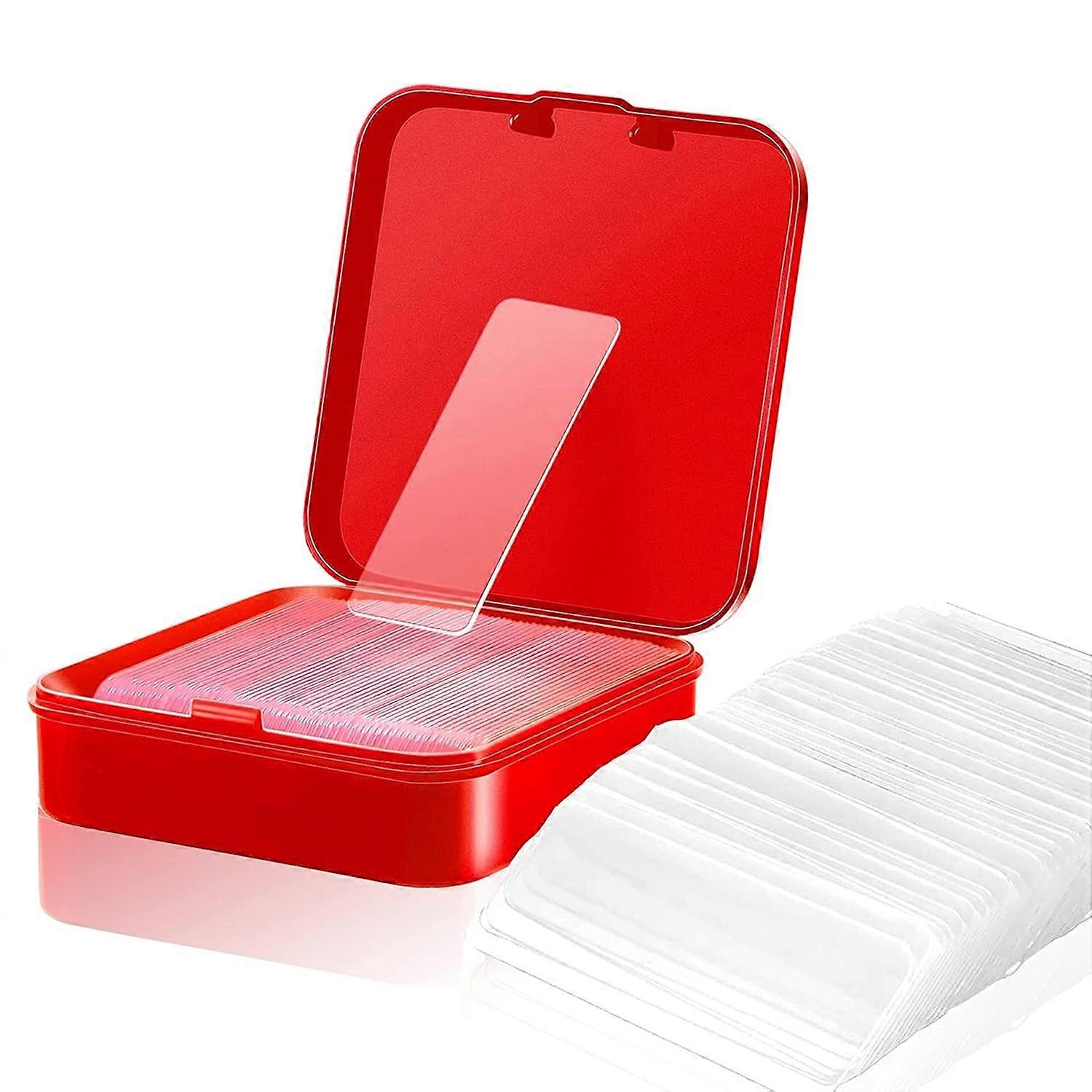 60PCS Reusable Multifunctional Double Sided Adhesive Tape, Reusable Double Sided Tape Heavy Duty, Photo Frame Transparent Non-marking Sticky Pads, Nan