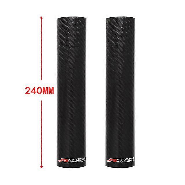 Motorcycle 160-250MM Carbon Fiber Adjustable Front Fork Shock Guard Protector For YAMAHA KTM HONDA On/Off Road Pit Dirt BikeMotor Vehicle Frame & Body
