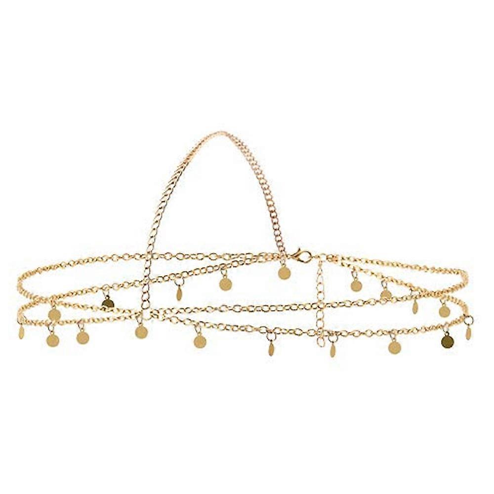 Sequined head chain hair accessories