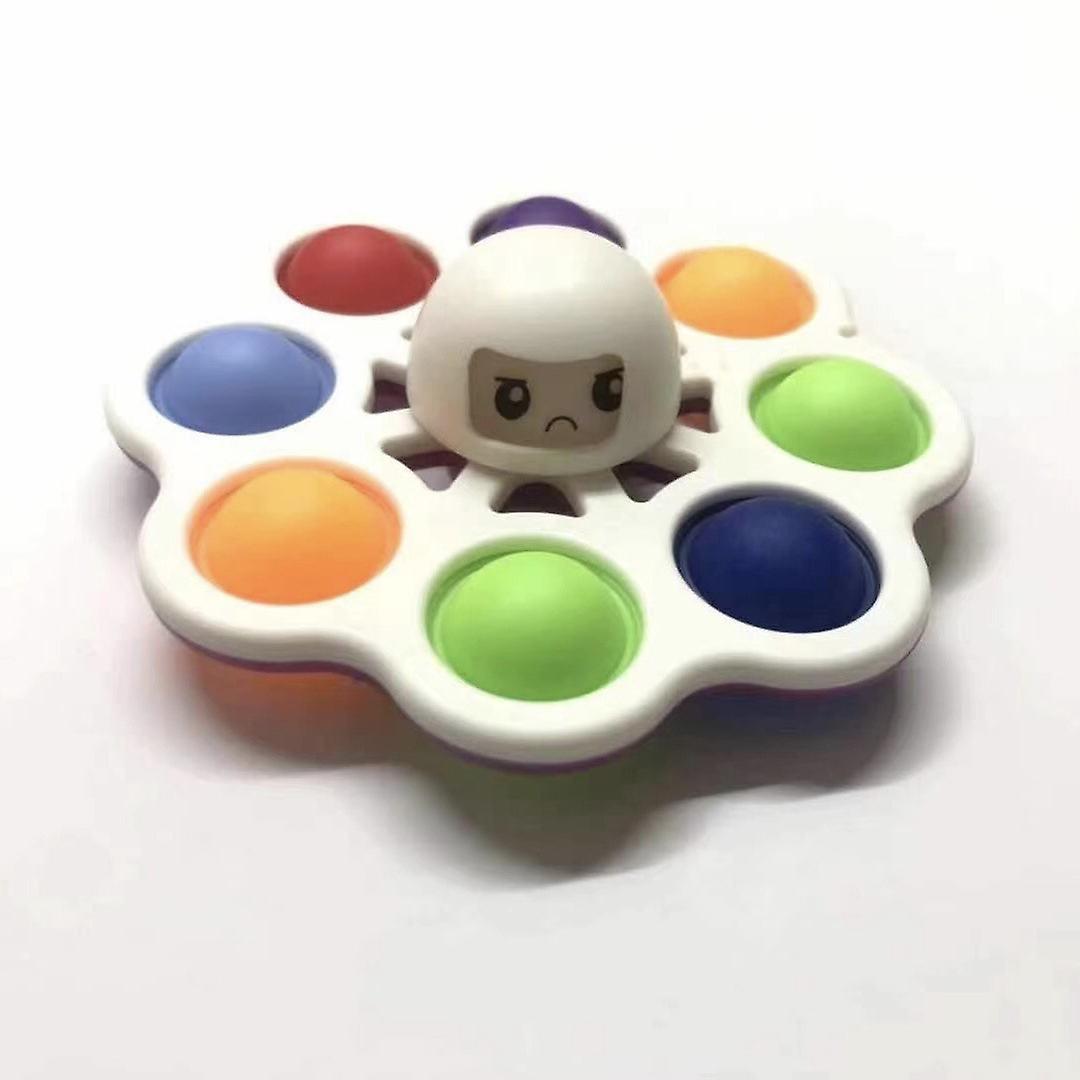 Flip Change Face Octopus Gyroscope Fingertip Bubble Fun