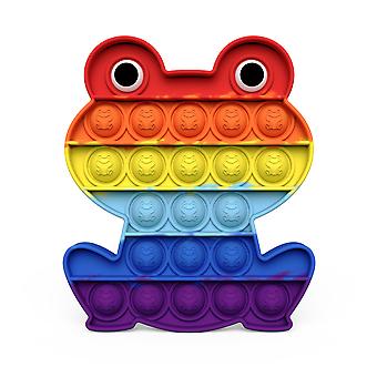 Pop It Fidget Toys Pack, Push Pop Bubble Fidget Juguetes sensoriales, Autismo Necesidades especiales Alivio del estrés Silicona Presión Aliviar juguetes, Squeeze Toys For Ki