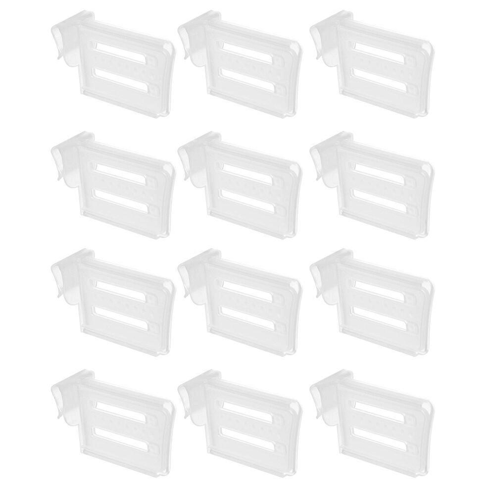 12pcs Refrigerator Side Door Divider Partition Clasp Classification Partition Boards