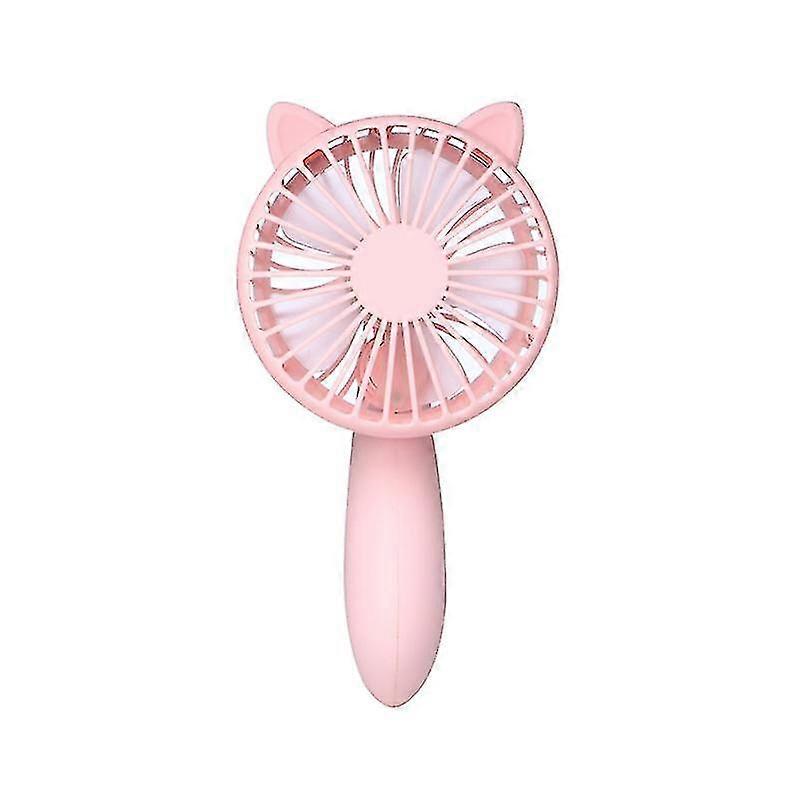 Mini Handheld Personal Fan Recharable Ed Adjable Table Usb Fans Portable Travel Er 1200mah With 3 ()