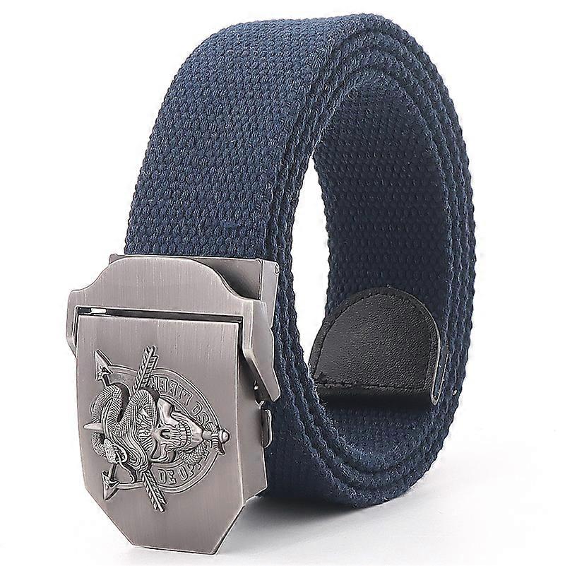 Men Tactical Belts 4mm Thick 38mm Wide Casual Canvas Outdoor Alloy Smooth Buckle High Quality Unisex Belt Plus Size Lady Girdle