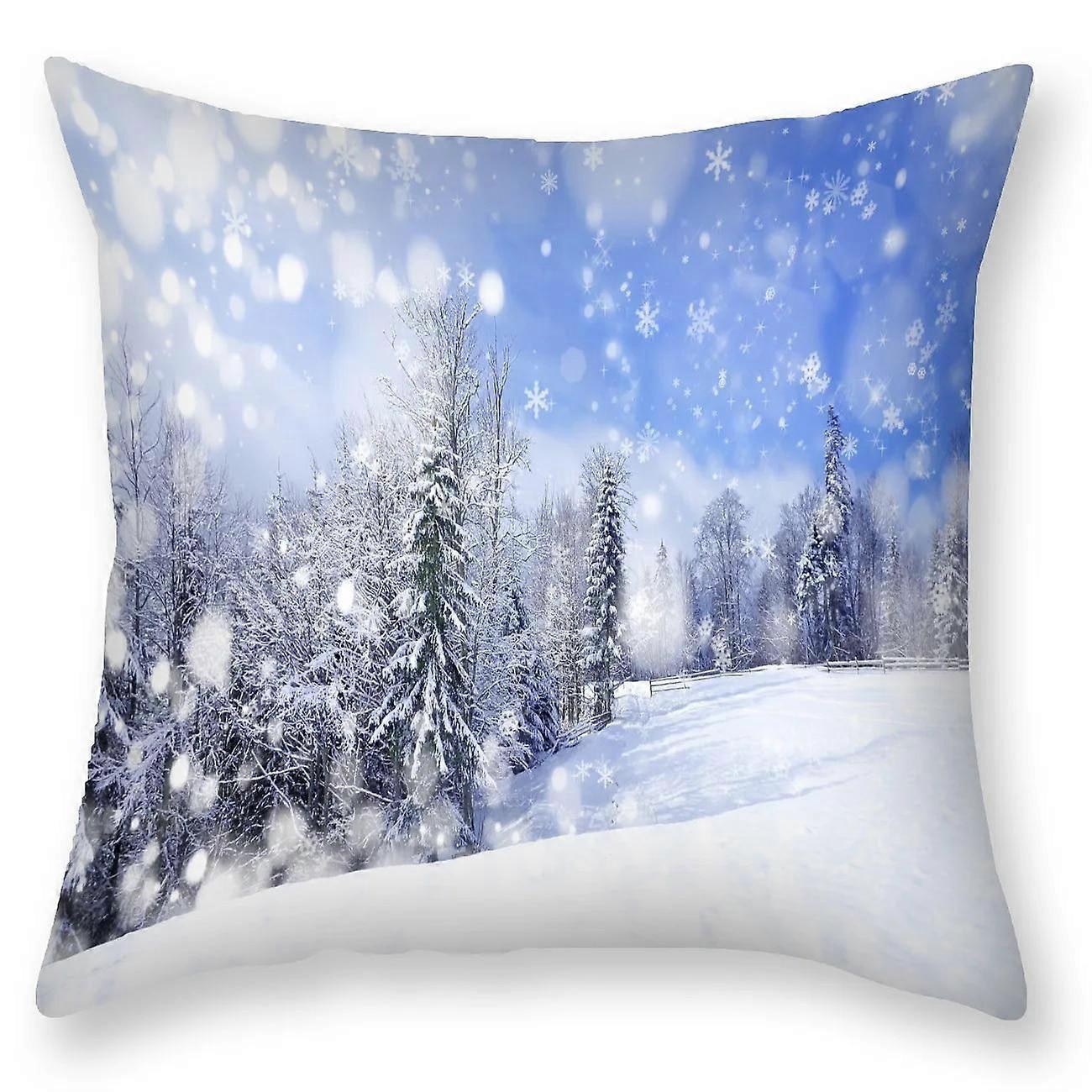 Print Pillowcase Sofa Cushion Cover Design Style -1151
