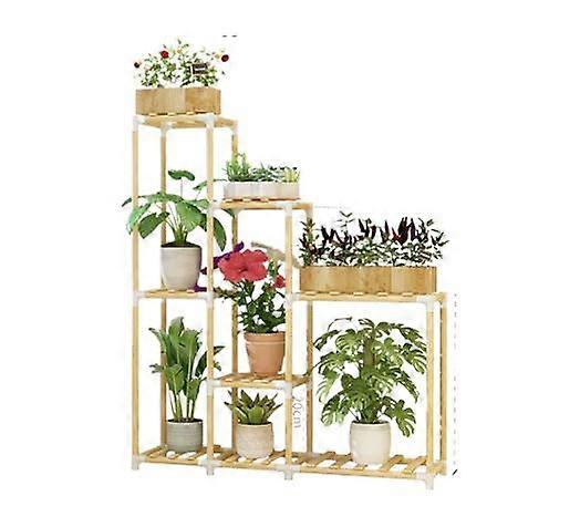 Växtstativ inomhus växtstativ trä utomhus skiktad växthylla