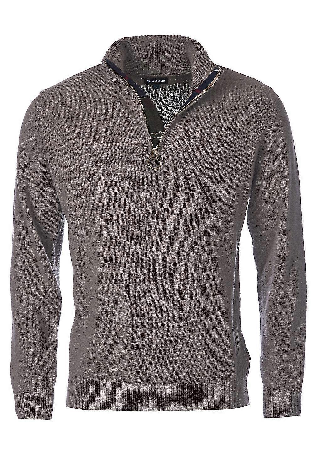 Herren Zip Pullover Strick Milarity Marl