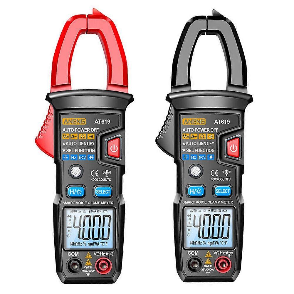 ANENG AT619 Ammeter Clamp Meter LCD Display Clamp-On Amp Meter Measurement Tools