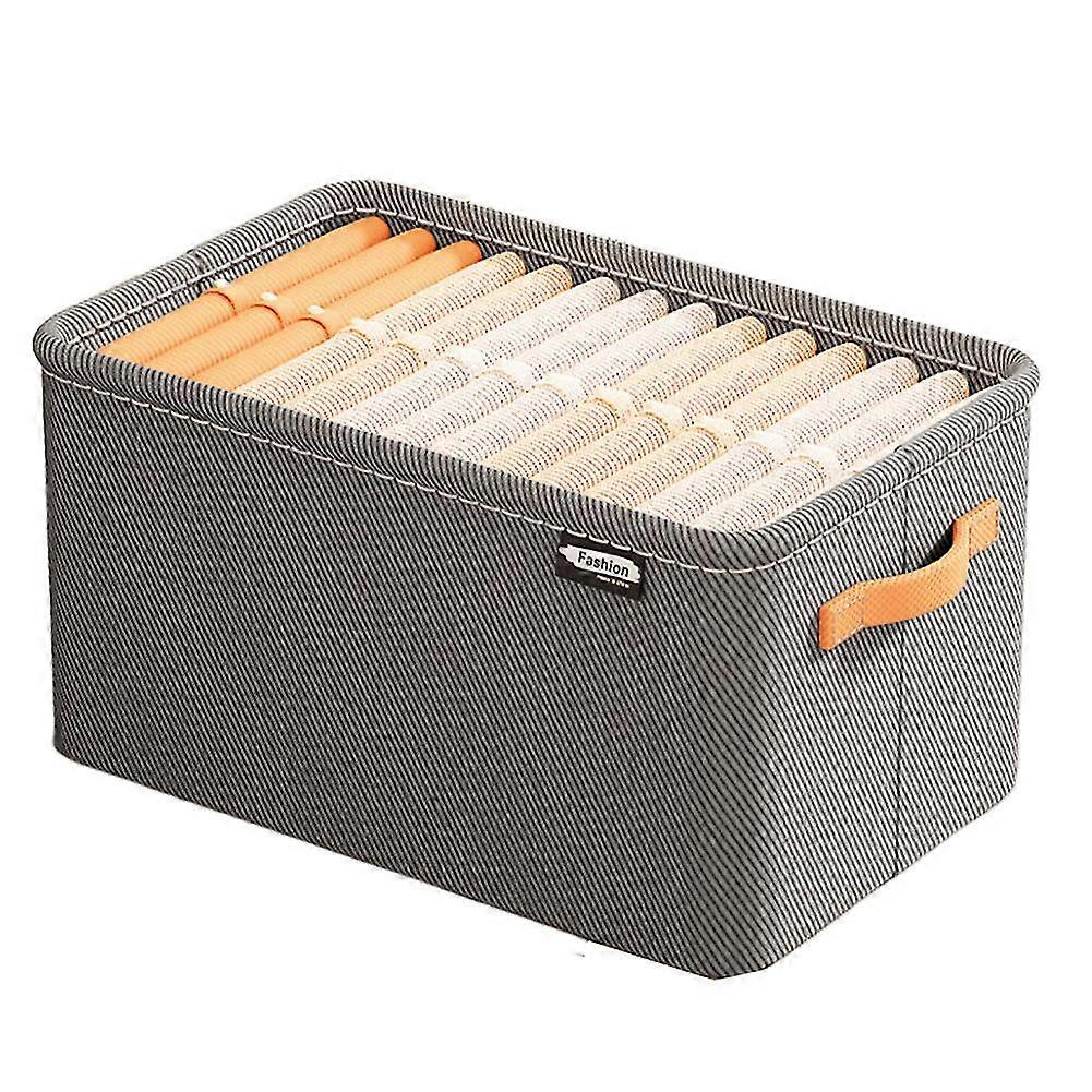 Clothes Storage Bin With Handle Large Capacity Wardrobe Storage Case For Home