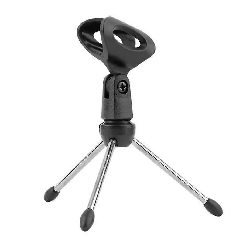 Mini Portable Microphone Bracket Stand Tripod Desktop Adjustable Mic Holder JIKAIX