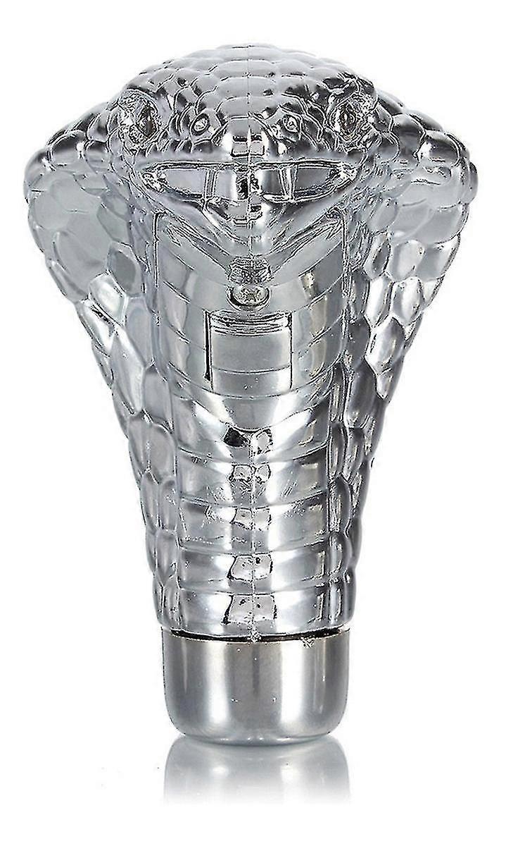 Manual Shift Knob For Car,cobra Snake With Light Snake Head Gear Knob With Led Light(1pcs)