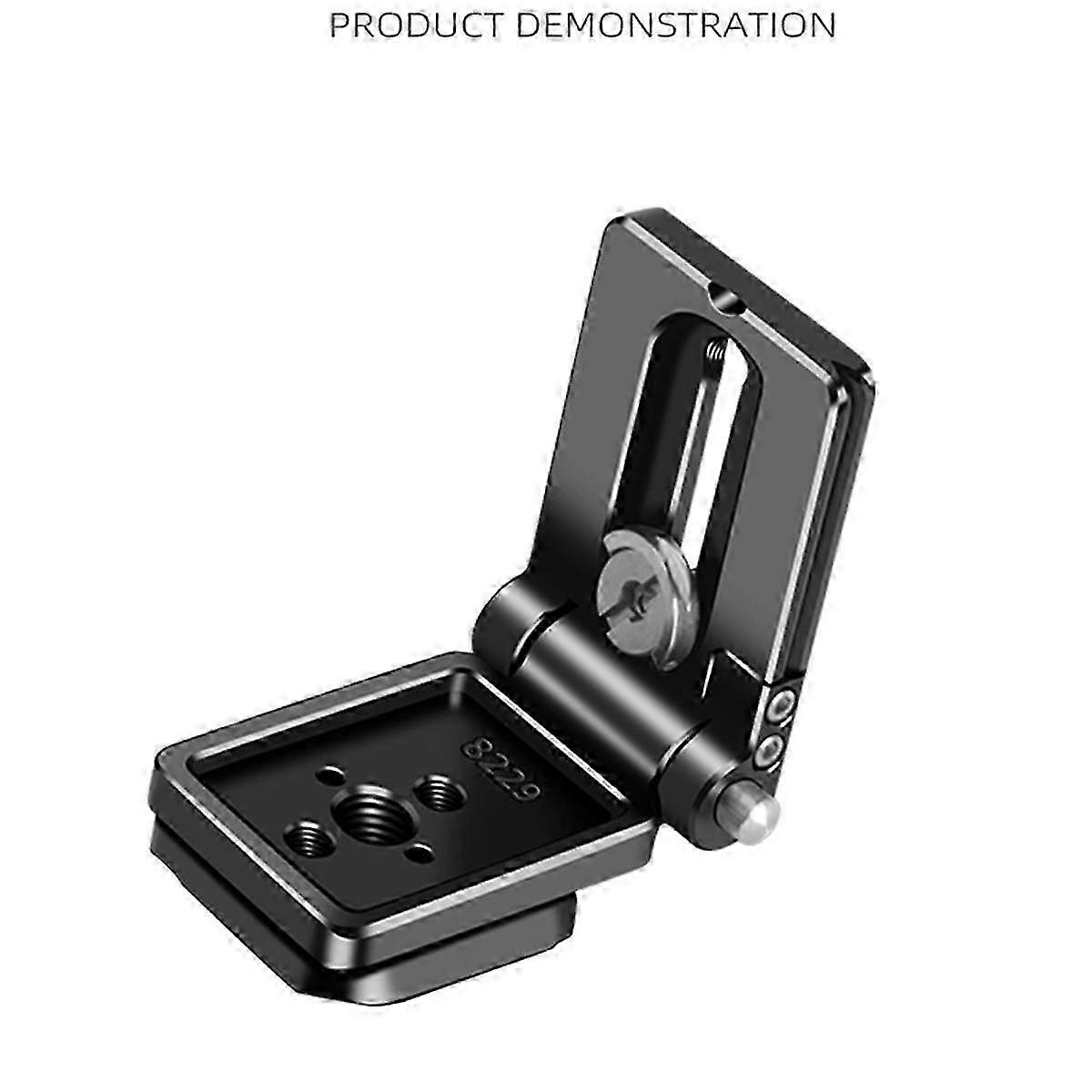 Folding Dslr Camera L Bracket Adjust Angle, Cameras Quick Release Plate Suitable For Various Camera