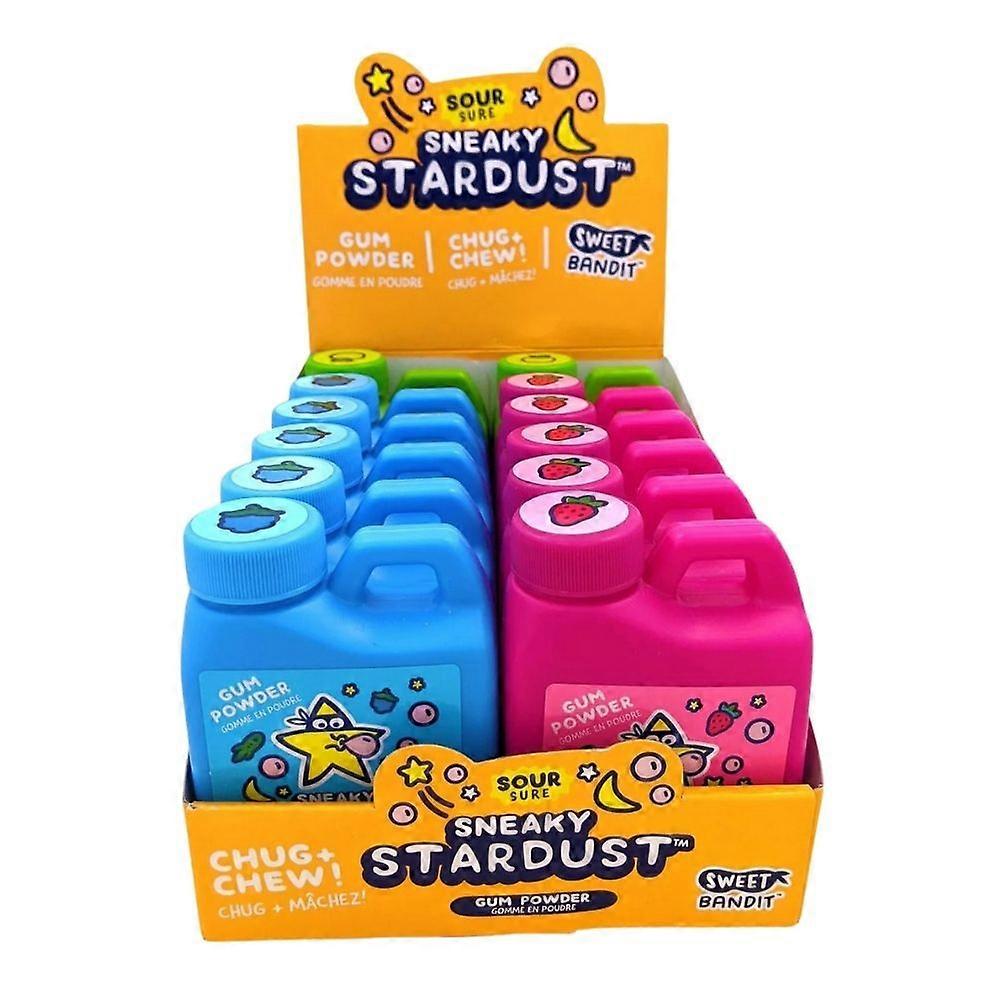 Sour Sneaky Stardust Gum Powder, 55 Grams (Case Of 12)