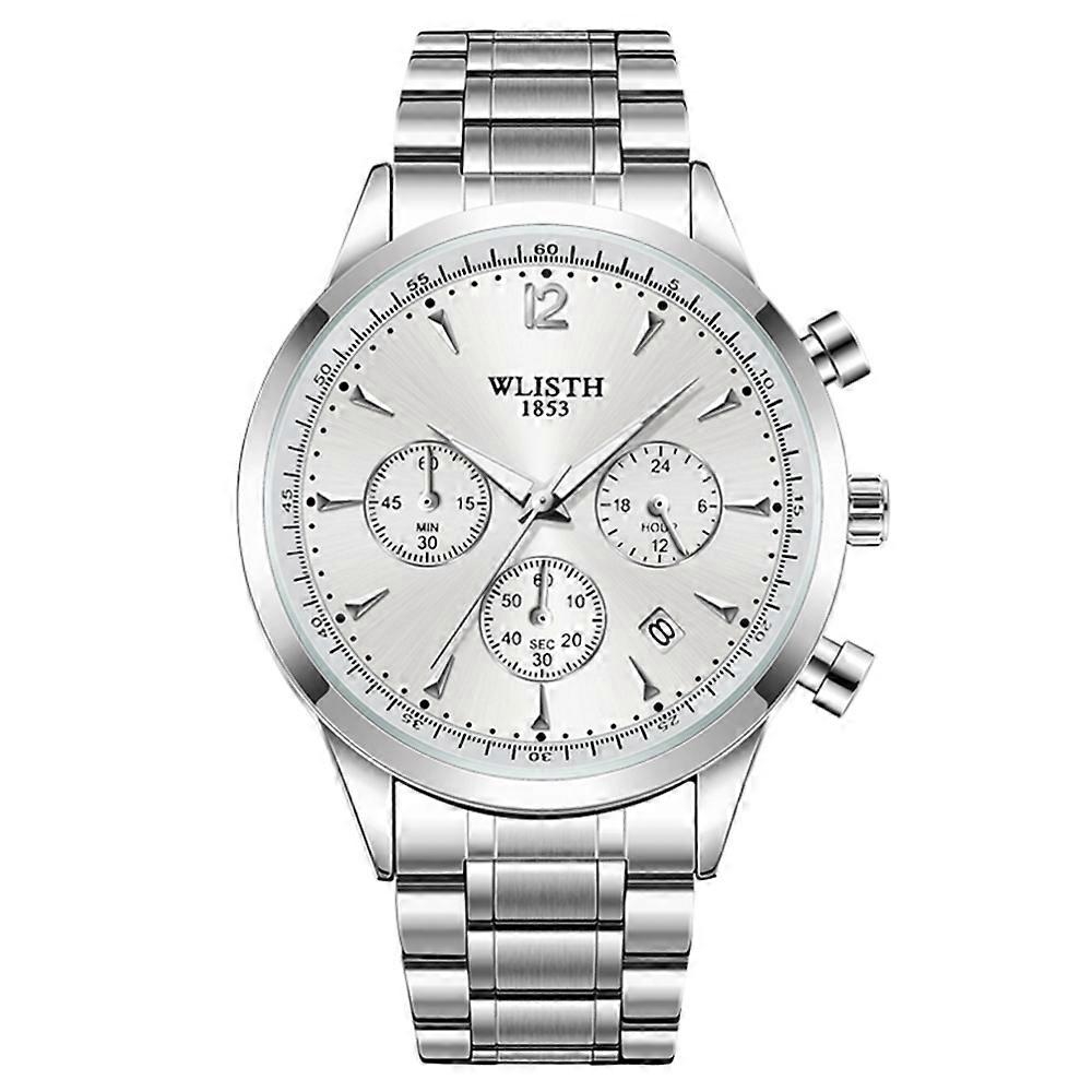 Type D WLISTH S953 Multi-function Business Style Watch with Calendar Luminous Pointer