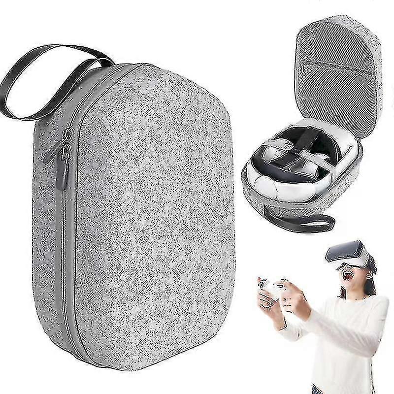 Hard Carrying Case Compatible With Meta/oculus Quest 2 Basic /elite Version, Large Space Cover Storage Bag,wuzhou