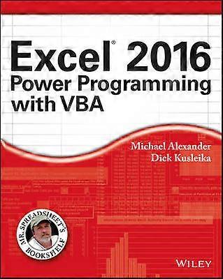 Programmazione di Potenza di Excel 2016 con VBA