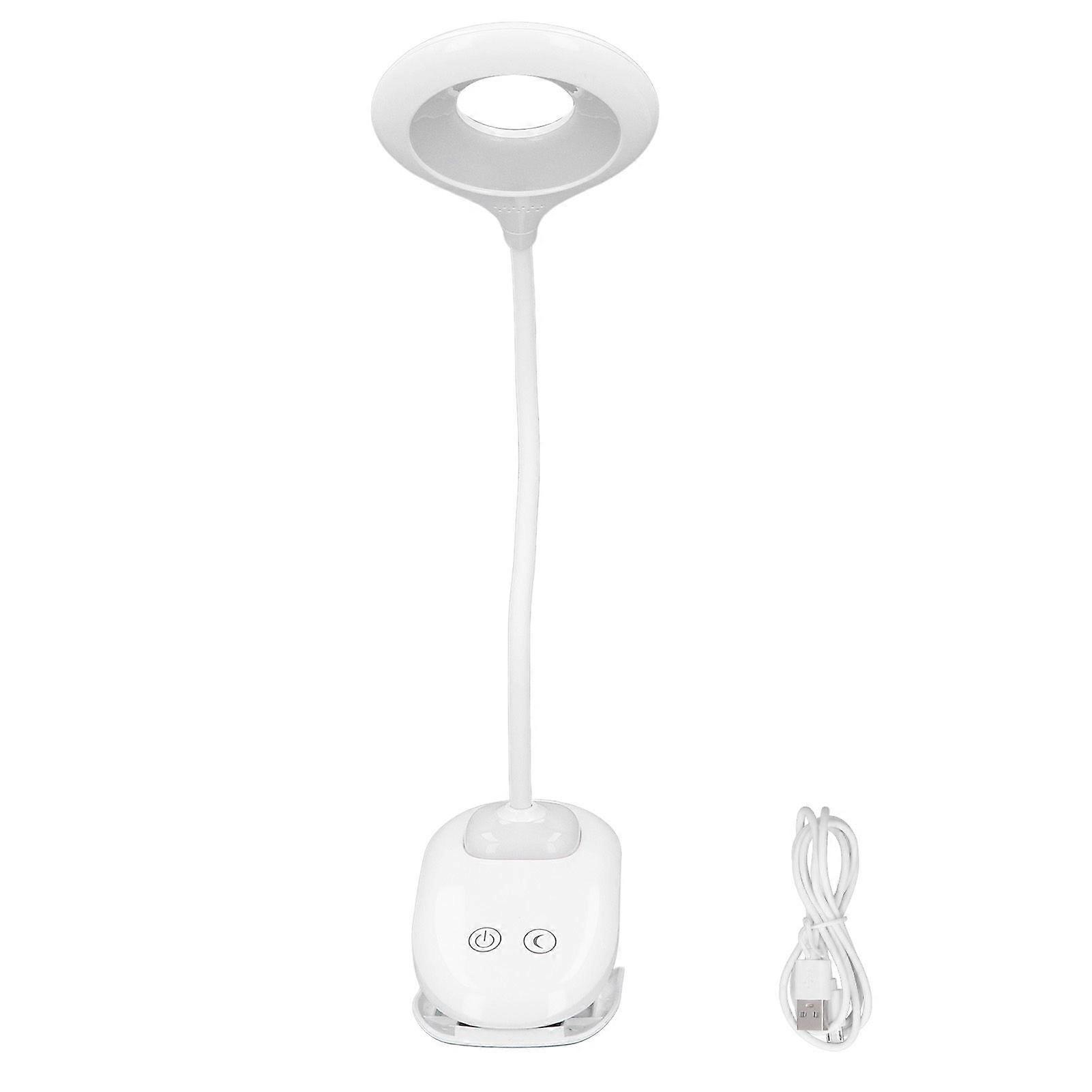 Book Reading Light LED USB Foldable Portable Touch Switch Glareless Clip On 360 Gooseneck Book Light Clip On