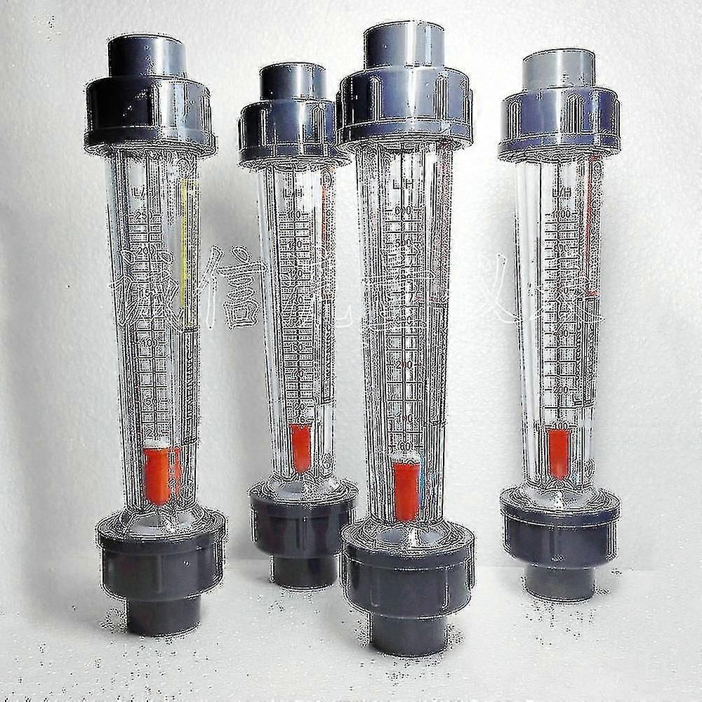 50 60 100 160 250 400 600 800lph Lzs-15 flödesmätare plaströr flytande vatten rotameter mätning