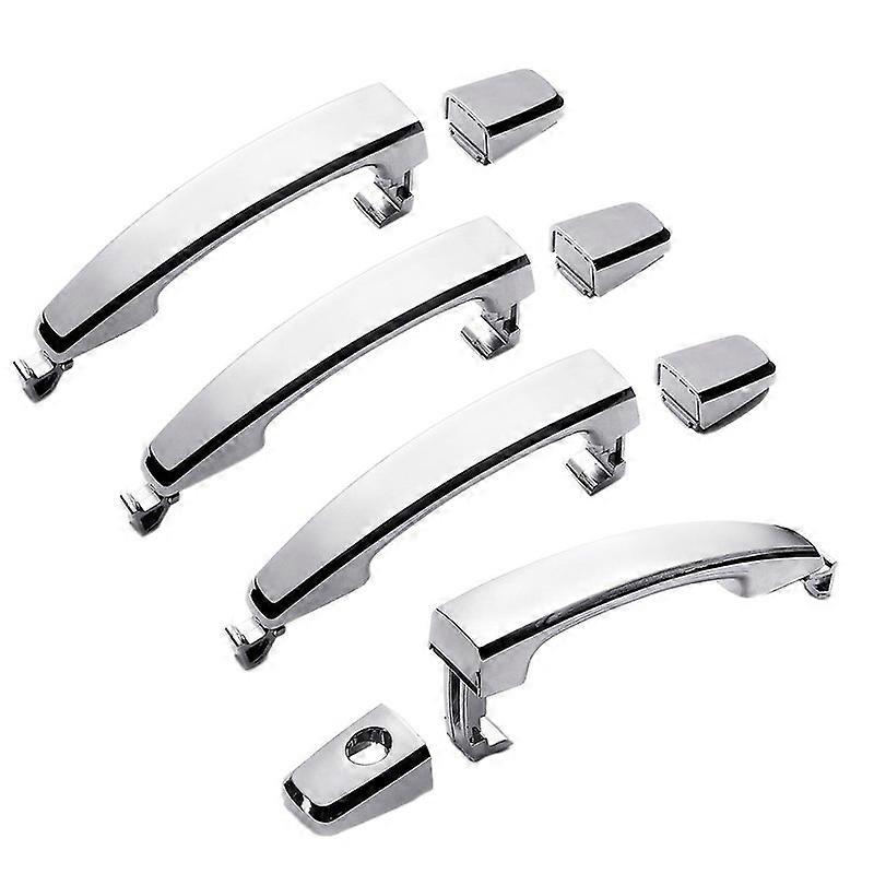 4pcs Chrome Abs Door Outer Handle Covers For Captiva /aveo/ Vue 96468254 96468266