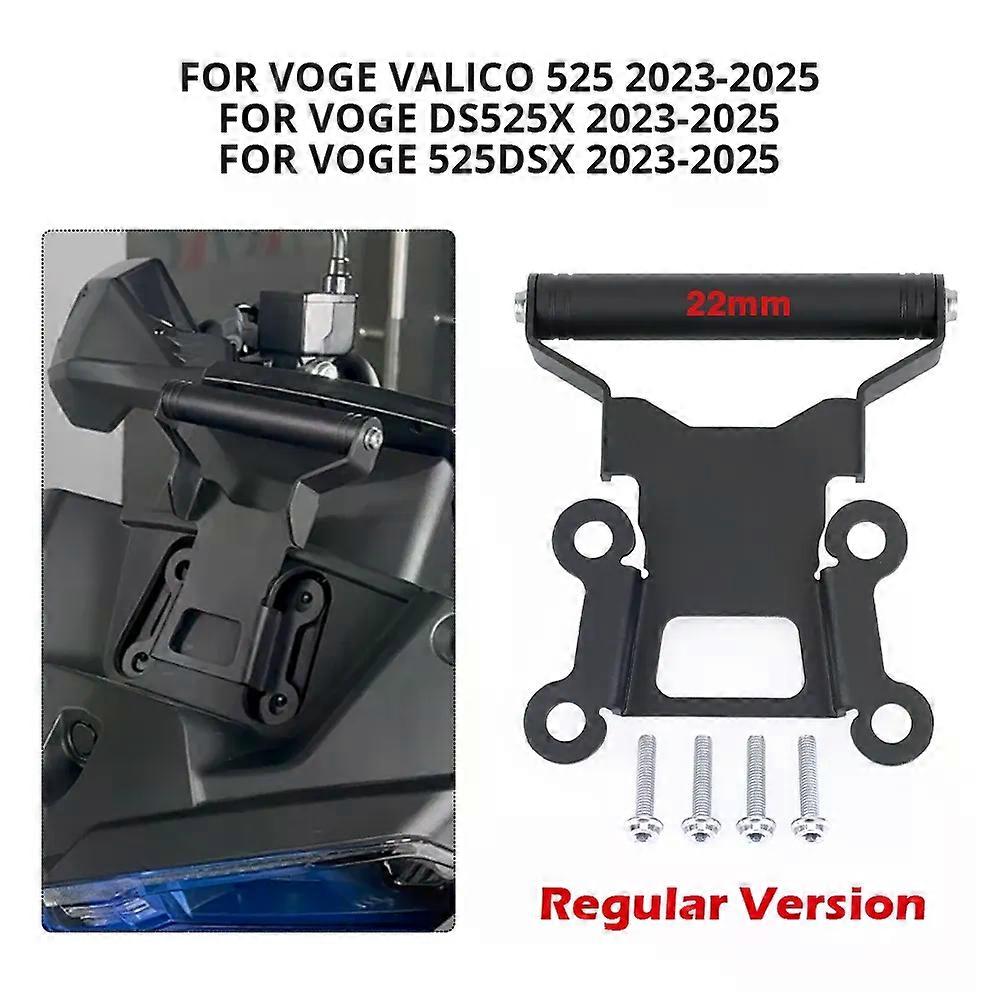 Applies to 525DSX DSX525 Handlebar Extension GPS Navigation Bracket For VOGE DS525X Valico 525 DSX Motorcycle Handle Bar Support Adapter