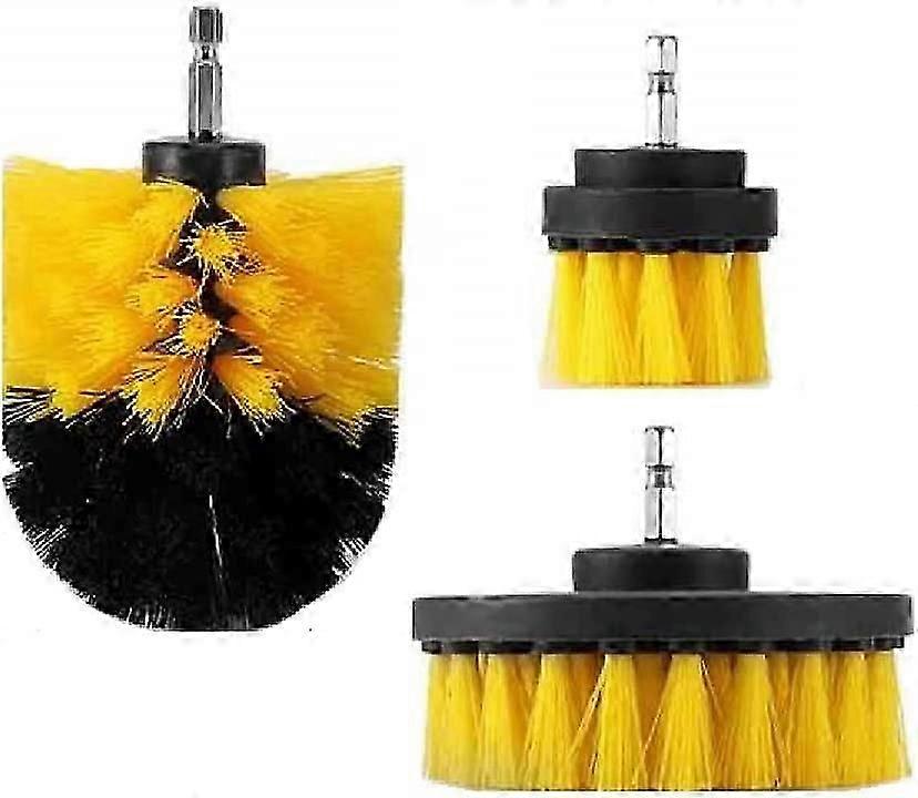Drill Brush Attachment Set - Power Scrubber Brush Cleaning Kit - All Purpose