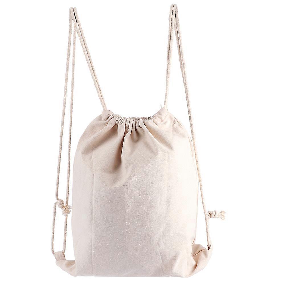 Foldable String Storage Bag Drawstring Backpack For Sports Gym Swim Beach Travel