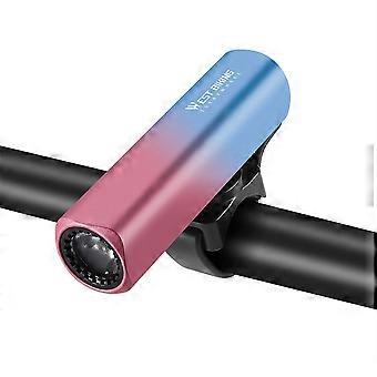 WEST BIKING YP0701444 800LM Bright Bicycle Headlight Aluminum Alloy Bike Front Light (CE Certified)