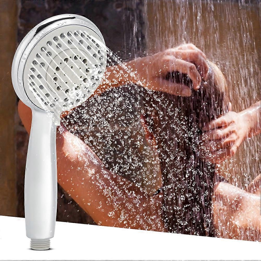 5-Mode Handheld Shower Head For Bathroom Use With Five Spray Settings Universal Fit
