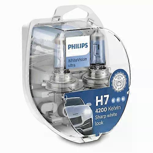 For Mercedes eSprinter 910 Philips WhiteVision Ultra Low Beam Headlight Bulbs