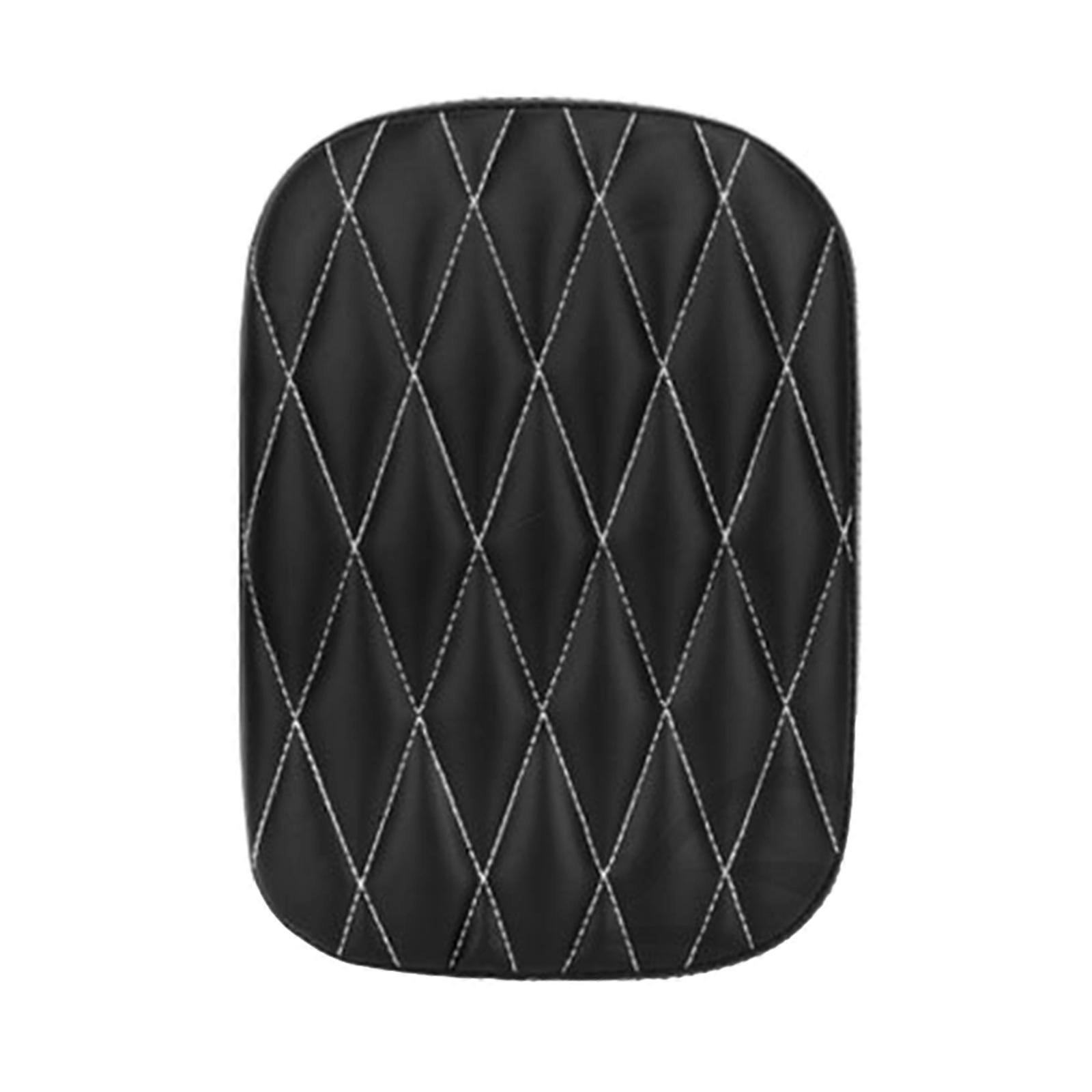 Ventouse de remplacement coussin de selle Accessoire de moto Coussins passager arrière rectangulaires en cuir pour 883 1200