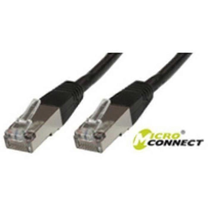 Cable de red - MICRO CONNECT - SSTP CAT6 - 2 m - Macho/Macho - Negro
