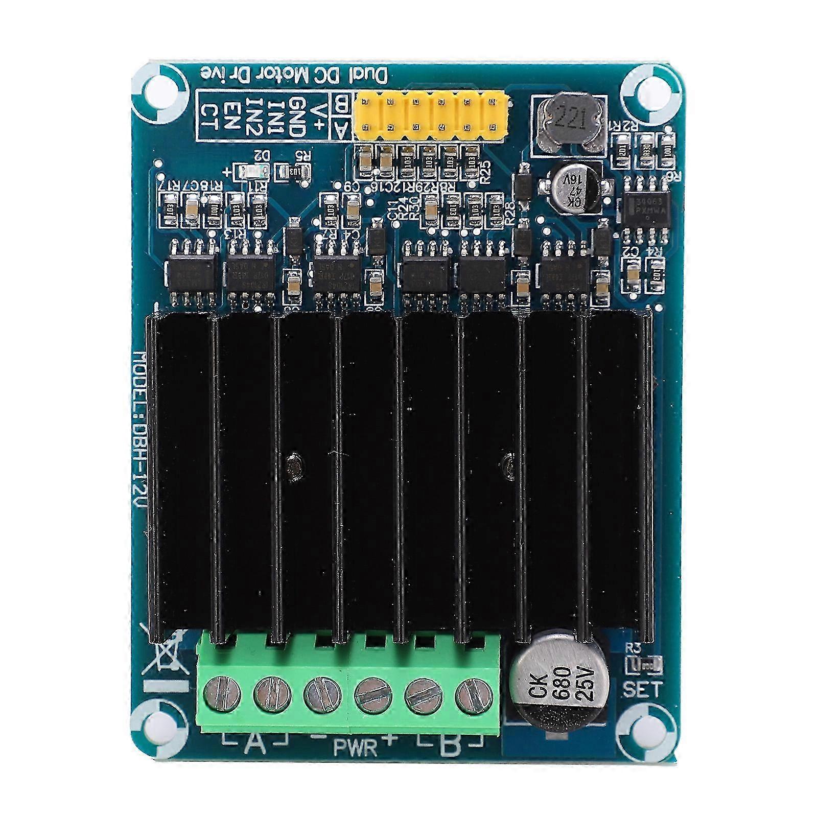 DHB1A 30A DC 5V12V HBridge Drive Controller Durable DualChannel Motor Control Module
